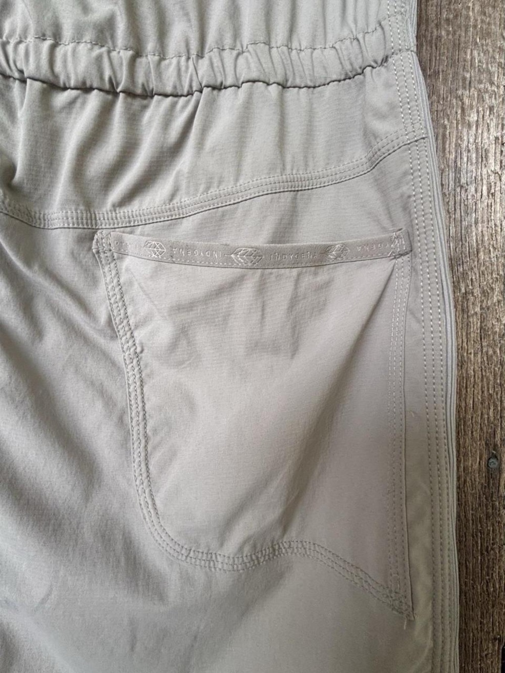 Indygena Laco Activewear Dress Drawstring Waist with Pockets in light Gray M - Picture 4 of 11